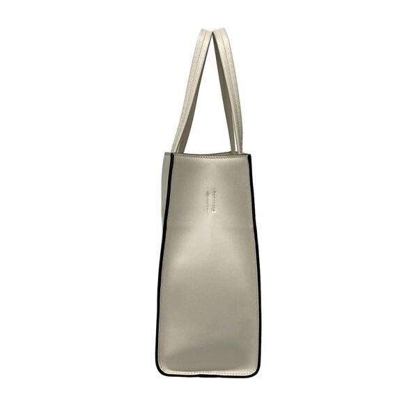 Auth PRADA - 1BG382 White Soft Calf Leather Tote Bag - Picture 3 of 16